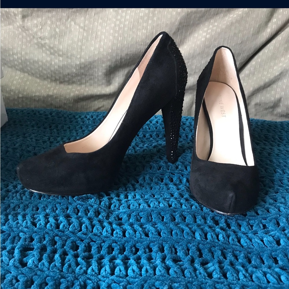 Nine West studded heals